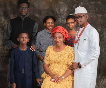 Eze Victor Egbe Family